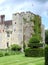 Magic medieval Hever Castle on a sunny day