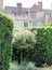 Magic medieval Hever Castle, UK, garden and rose topiary