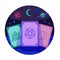 Magic Occult Tarot Oracle Cards Flat Icon