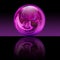 Magic purple ball