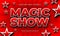 Magic show 3d text style effect