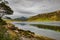 Magical austral Magellanic subpolar forests and turquoise lagoons in Tierra del Fuego National Park, Beagle Channel, Patagonia,