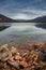 Magical austral Magellanic subpolar forests and turquoise lagoons in Tierra del Fuego National Park, Beagle Channel, Patagonia,