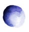 Magical Blob of Blue Watercolor