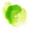 Magical Blob of Green Watercolor