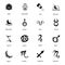 Magical Insignia Glyph Icons Pack