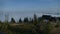 Magical inversion of clouds in the mountains