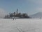 Magical lake Bled winter fairyland island church slovenia