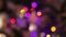 Magical lights. Blurry pattern of colorful decoration lights bright neon bulbs