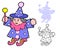 Magical munchkin wizard