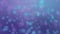 Magical purple blue glowing bokeh background