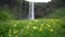 Magical Seljalandsfoss Waterfall in Iceland.