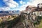 Magical spectacular view to Alcamo town from view point above