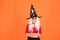 Magical spell. Small witch with white hair. Wizard or magician. Ghosts have real spirit. Little child witch costume
