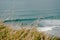 Magical view of the Atlantic Ocean with a Perfect Wave to Surf.