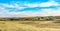 Magical wheat farm fields in palouse washington