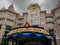 The magical world of Disneyland, Paris. Front entrance and castle.