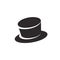Magicians magical hat vector image on white background