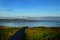 Magilligan point and Donegal from Binevinagh mountain