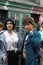 Magizoologist Newt Scamander and Mary Lou Barebone at Universal Studios