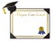 Magna Laude College Diploma with cap and tasse