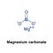 Magnesium carbonate molecule