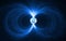 Magnetar - neutron star in deep space. For use with projects on science, research, and education.