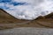 Magnetic Hill with beautiful bright sky of Leh Ladakh