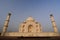 Magnific Taj Mahal tomb in Agra