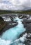 Magnificent Bruarfoss Waterfalls in Iceland