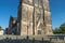 Magnificent Cathedral of Magdeburg at sunset, Germany