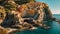 magnificent Cinque Terre Italy panoramic mountain historic outdoor seaside leisure