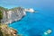 Magnificent coastline of Lefkada island