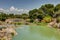 The magnificent garden of Saint Adrien in Servian in the department of Herault in the Occitanie region