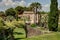 The magnificent garden of Saint Adrien in Servian in the department of Herault in the Occitanie region