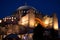 The magnificent Hagia Sophia by night, Istanbul, Turkey