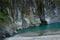 Magnificent high-definition texture of marble Mountain Wall in Taroko National Park