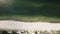 Magnificent landscape of the Curonian Spit beach. Baltic coast and forest in the frame