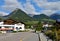 Magnificent mountain ridge in Lutago, South Tirol, Alps, Italy