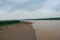 Magnificent Narmada River, Monsoon Clouds  near Omkareshwar Madhya Pradesh