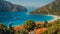 Magnificent Oludeniz in Turkey coastline vacation summer lagoon luxury