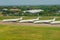 Magnificent palace zenithAirplane sits on the private runway