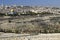 Magnificent panorama of Jerusalem. Dome of the Rock and Dome of