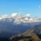 Magnificent panorama over the ridges and Tech Valley from the Tower of Mir, Prats-de-Mollo, Pyrenees-Orientales, France
