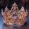 Magnificent Regal Crown with Vibrant Gemstones