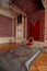 Magnificent room with the King\\\'s throne inside the Munich Residenz (Münchner Residenz) in Munich.