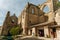 Magnificent ruins of monastery of San Anton - Castrojeriz, Castile, Spain - dec, 2021
