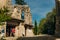 Magnificent ruins of monastery of San Anton - Castrojeriz, Castile, Spain - dec, 2021