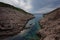 Magnificent daily seascape at summer. Rock phenomenon by the sea at Korakonisi, Zakynthos, Greece.