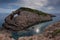 Magnificent daily seascape at summer. Rock phenomenon by the sea at Korakonisi, Zakynthos, Greece.